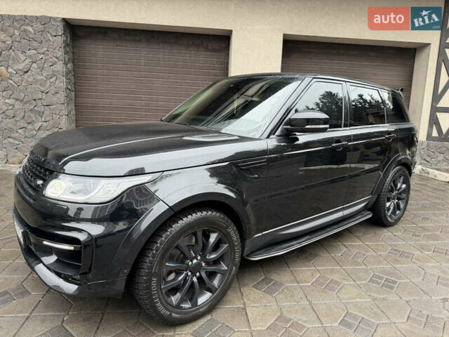 Черный Ленд Ровер Рендж Ровер Спорт, объемом двигателя 2.99 л и пробегом 222 тыс. км за 32000 $, фото 5 на Automoto.ua