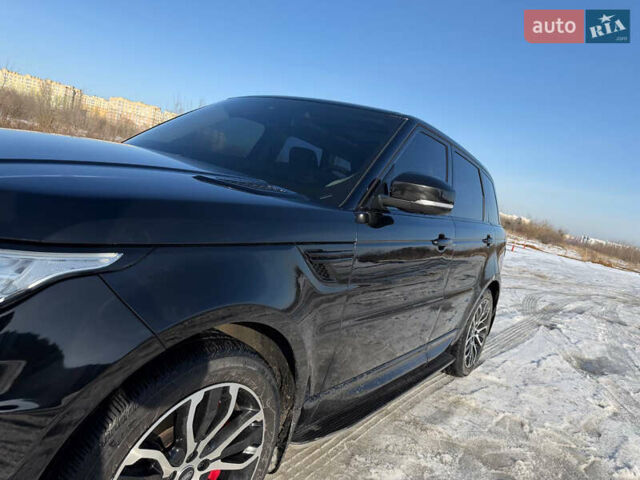 Чорний Ленд Ровер Range Rover Sport, об'ємом двигуна 5 л та пробігом 140 тис. км за 22300 $, фото 11 на Automoto.ua