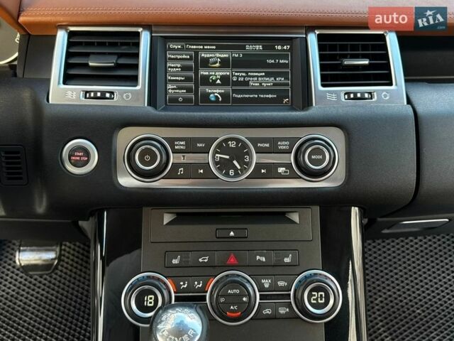 Чорний Ленд Ровер Range Rover Sport, об'ємом двигуна 3 л та пробігом 184 тис. км за 24950 $, фото 83 на Automoto.ua