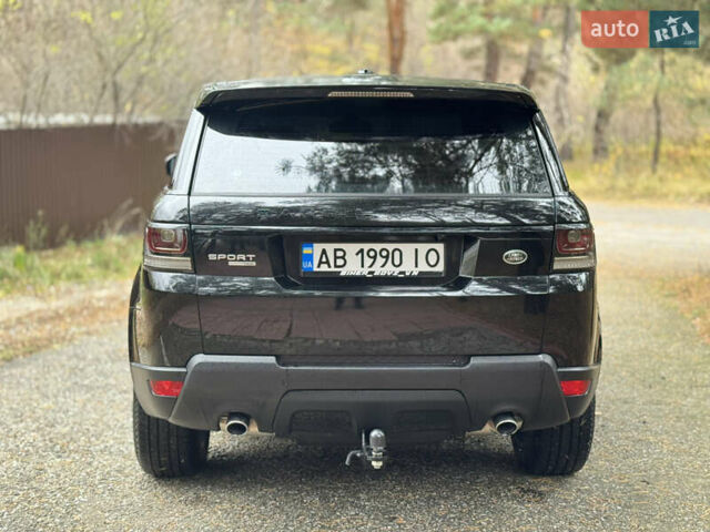 Черный Ленд Ровер Рендж Ровер Спорт, объемом двигателя 2.99 л и пробегом 218 тыс. км за 23900 $, фото 4 на Automoto.ua