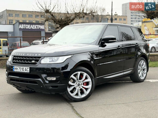 Чорний Ленд Ровер Range Rover Sport, об'ємом двигуна 5 л та пробігом 45 тис. км за 39000 $, фото 15 на Automoto.ua