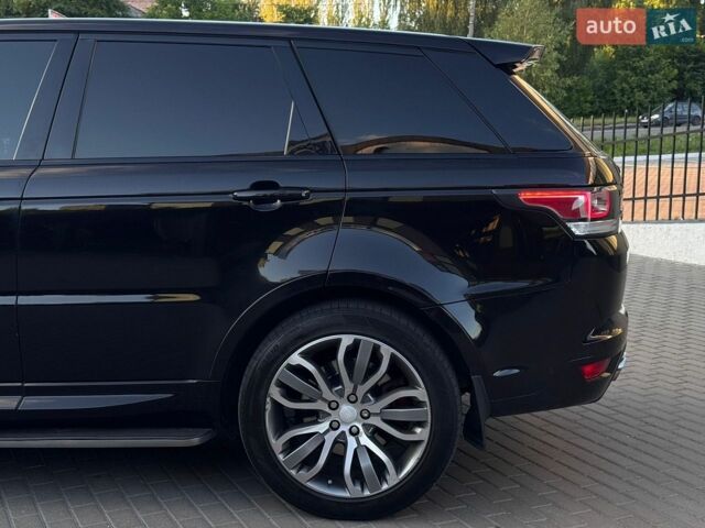 Чорний Ленд Ровер Range Rover Sport, об'ємом двигуна 5 л та пробігом 206 тис. км за 24900 $, фото 8 на Automoto.ua