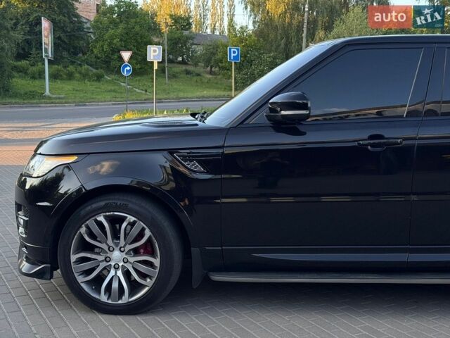 Чорний Ленд Ровер Range Rover Sport, об'ємом двигуна 5 л та пробігом 206 тис. км за 24900 $, фото 9 на Automoto.ua