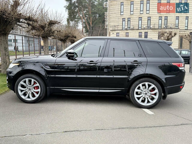 Чорний Ленд Ровер Range Rover Sport, об'ємом двигуна 5 л та пробігом 45 тис. км за 39000 $, фото 19 на Automoto.ua