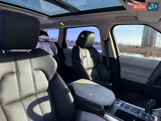 Чорний Ленд Ровер Range Rover Sport, об'ємом двигуна 5 л та пробігом 140 тис. км за 22300 $, фото 2 на Automoto.ua