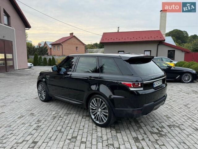 Чорний Ленд Ровер Range Rover Sport, об'ємом двигуна 3 л та пробігом 132 тис. км за 24500 $, фото 10 на Automoto.ua