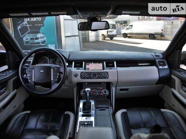 Чорний Ленд Ровер Range Rover Sport, об'ємом двигуна 5 л та пробігом 105 тис. км за 25700 $, фото 10 на Automoto.ua