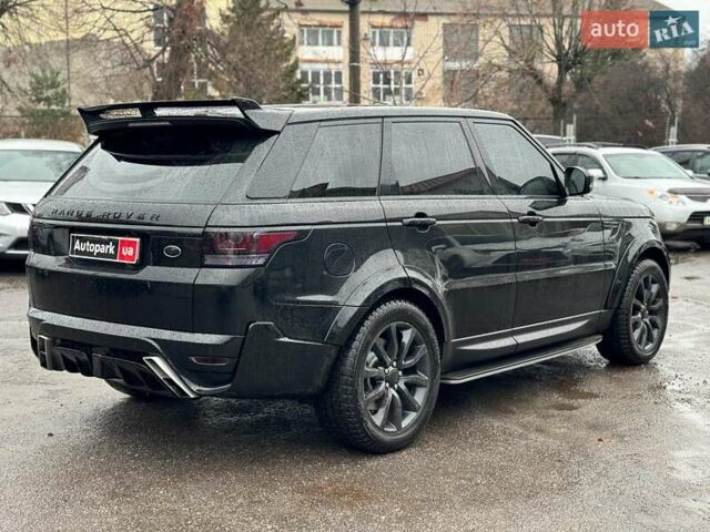 Черный Ленд Ровер Рендж Ровер Спорт, объемом двигателя 3 л и пробегом 222 тыс. км за 32990 $, фото 5 на Automoto.ua