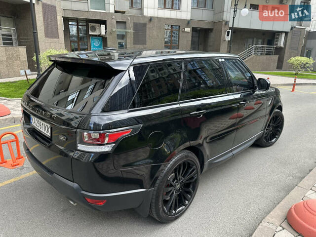 Черный Ленд Ровер Рендж Ровер Спорт, объемом двигателя 2.99 л и пробегом 209 тыс. км за 29500 $, фото 9 на Automoto.ua