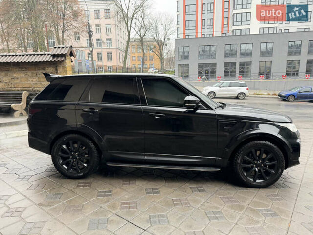 Черный Ленд Ровер Рендж Ровер Спорт, объемом двигателя 2.99 л и пробегом 222 тыс. км за 32000 $, фото 3 на Automoto.ua