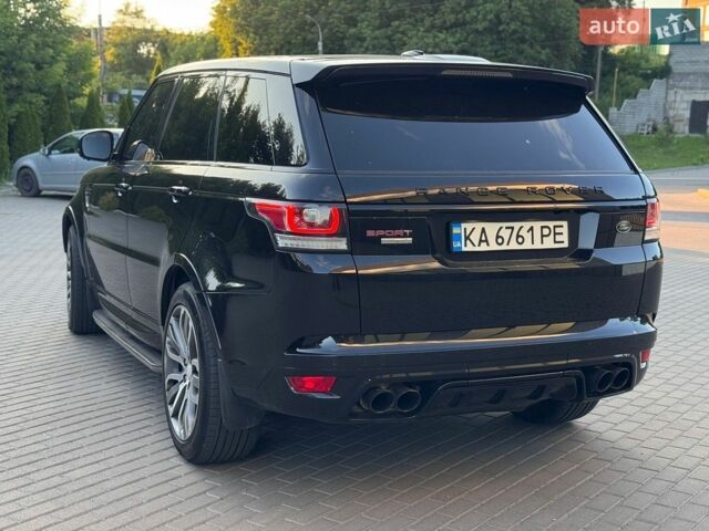 Чорний Ленд Ровер Range Rover Sport, об'ємом двигуна 5 л та пробігом 206 тис. км за 24900 $, фото 7 на Automoto.ua