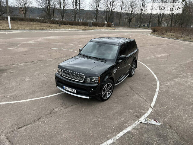 Чорний Ленд Ровер Range Rover Sport, об'ємом двигуна 3 л та пробігом 166 тис. км за 23000 $, фото 30 на Automoto.ua