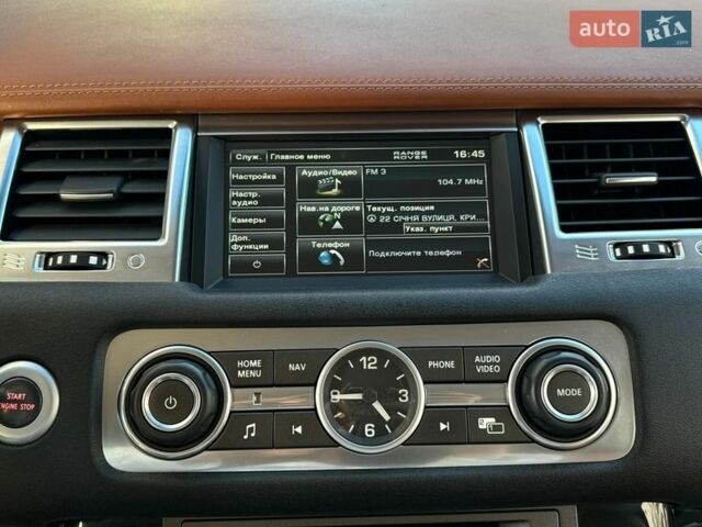 Чорний Ленд Ровер Range Rover Sport, об'ємом двигуна 3 л та пробігом 184 тис. км за 24950 $, фото 77 на Automoto.ua