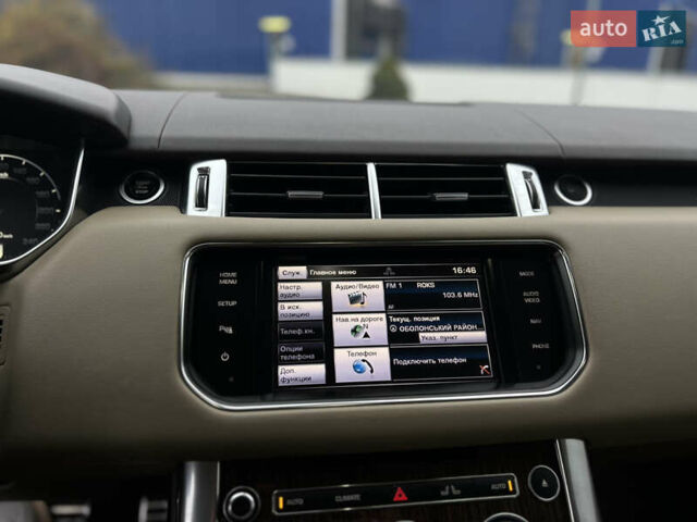 Чорний Ленд Ровер Range Rover Sport, об'ємом двигуна 3 л та пробігом 186 тис. км за 24900 $, фото 55 на Automoto.ua