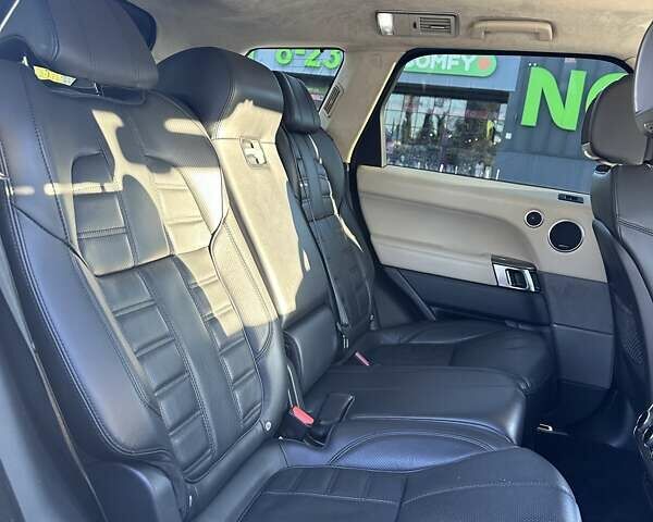 Чорний Ленд Ровер Range Rover Sport, об'ємом двигуна 5 л та пробігом 192 тис. км за 28500 $, фото 10 на Automoto.ua