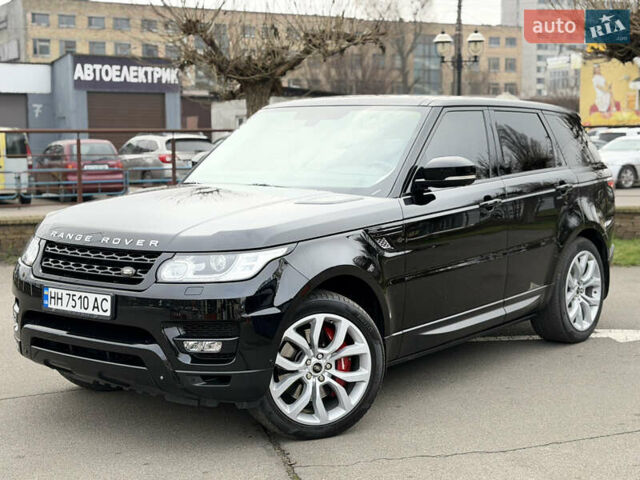 Чорний Ленд Ровер Range Rover Sport, об'ємом двигуна 5 л та пробігом 45 тис. км за 39000 $, фото 16 на Automoto.ua