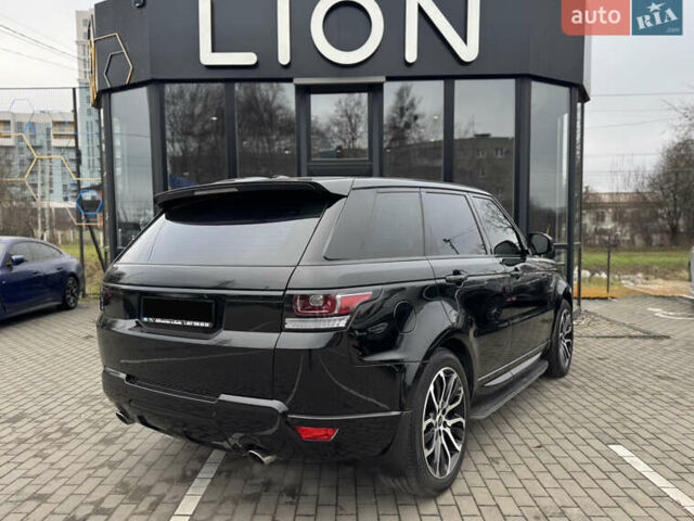 Черный Ленд Ровер Рендж Ровер Спорт, объемом двигателя 5 л и пробегом 139 тыс. км за 27899 $, фото 6 на Automoto.ua