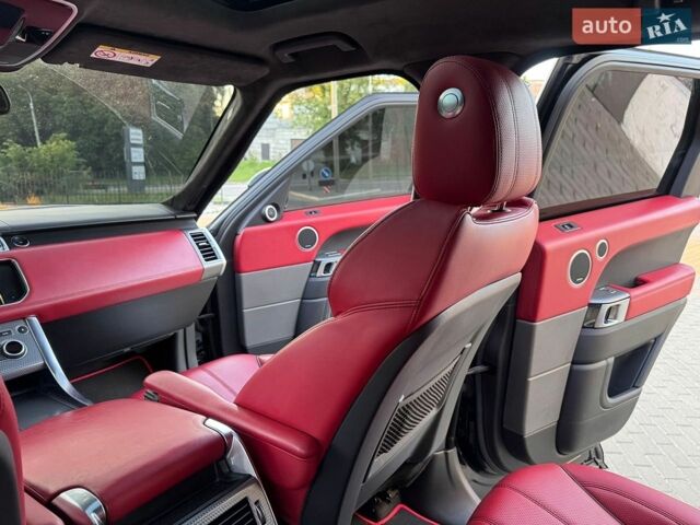 Чорний Ленд Ровер Range Rover Sport, об'ємом двигуна 5 л та пробігом 206 тис. км за 24900 $, фото 40 на Automoto.ua