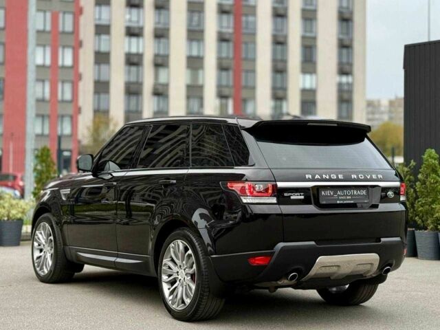 Черный Ленд Ровер Рендж Ровер Спорт, объемом двигателя 3 л и пробегом 188 тыс. км за 25900 $, фото 7 на Automoto.ua