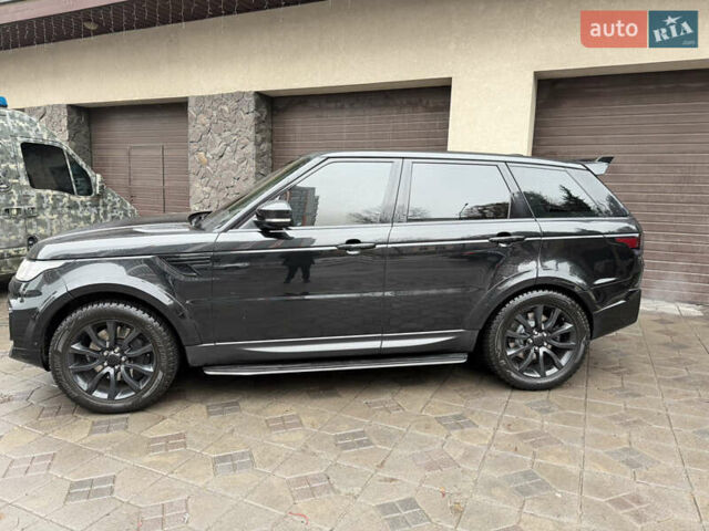 Черный Ленд Ровер Рендж Ровер Спорт, объемом двигателя 2.99 л и пробегом 222 тыс. км за 32000 $, фото 1 на Automoto.ua