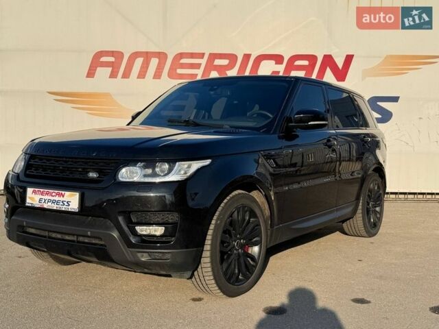 Чорний Ленд Ровер Range Rover Sport, об'ємом двигуна 5 л та пробігом 197 тис. км за 26990 $, фото 3 на Automoto.ua