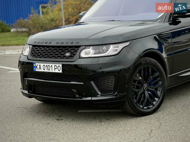 Чорний Ленд Ровер Range Rover Sport, об'ємом двигуна 3 л та пробігом 186 тис. км за 24900 $, фото 6 на Automoto.ua