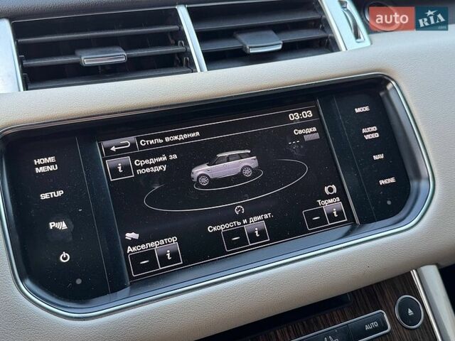 Чорний Ленд Ровер Range Rover Sport, об'ємом двигуна 5 л та пробігом 197 тис. км за 24990 $, фото 31 на Automoto.ua