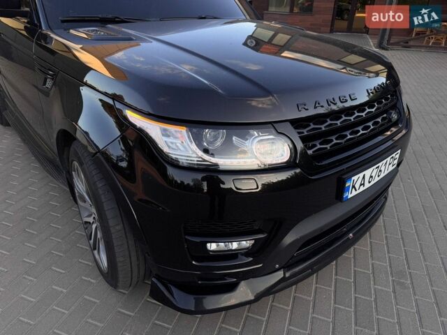 Чорний Ленд Ровер Range Rover Sport, об'ємом двигуна 5 л та пробігом 206 тис. км за 24900 $, фото 14 на Automoto.ua