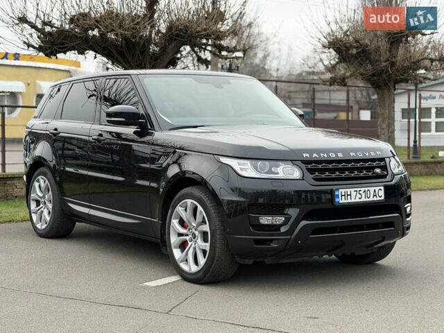 Чорний Ленд Ровер Range Rover Sport, об'ємом двигуна 5 л та пробігом 45 тис. км за 39000 $, фото 10 на Automoto.ua