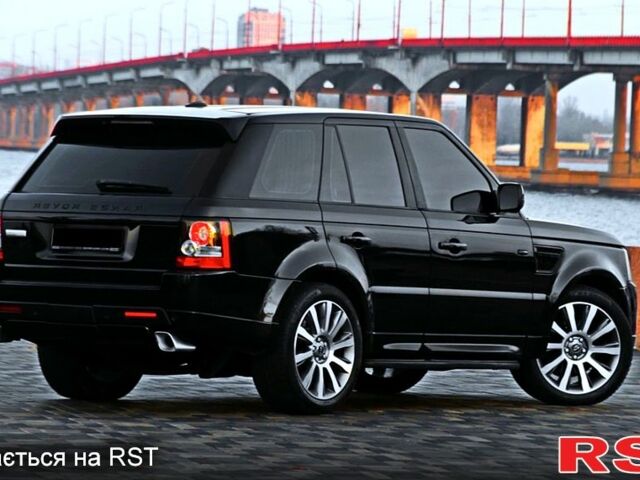 Чорний Ленд Ровер Range Rover Sport, об'ємом двигуна 3 л та пробігом 137 тис. км за 18700 $, фото 5 на Automoto.ua