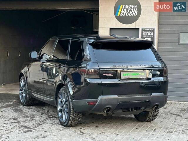 Чорний Ленд Ровер Range Rover Sport, об'ємом двигуна 5 л та пробігом 170 тис. км за 21900 $, фото 8 на Automoto.ua