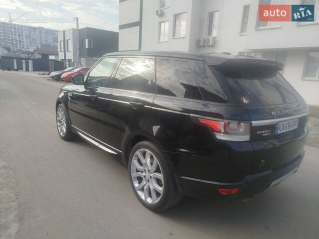 Чорний Ленд Ровер Range Rover Sport, об'ємом двигуна 3 л та пробігом 219 тис. км за 21500 $, фото 5 на Automoto.ua