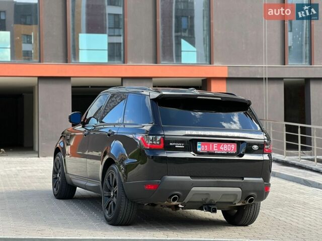 Чорний Ленд Ровер Range Rover Sport, об'ємом двигуна 3 л та пробігом 174 тис. км за 16700 $, фото 38 на Automoto.ua