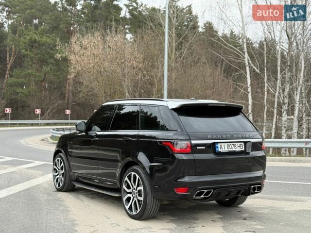 Чорний Ленд Ровер Range Rover Sport, об'ємом двигуна 2.99 л та пробігом 205 тис. км за 28000 $, фото 6 на Automoto.ua