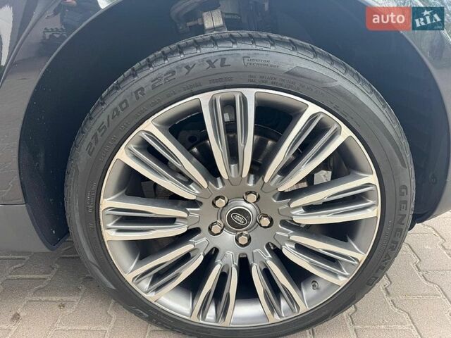 Чорний Ленд Ровер Range Rover Sport, об'ємом двигуна 3 л та пробігом 128 тис. км за 25500 $, фото 16 на Automoto.ua