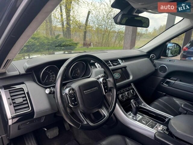 Чорний Ленд Ровер Range Rover Sport, об'ємом двигуна 3 л та пробігом 128 тис. км за 25500 $, фото 11 на Automoto.ua