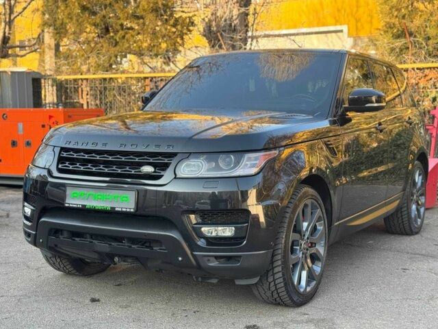 Чорний Ленд Ровер Range Rover Sport, об'ємом двигуна 5 л та пробігом 170 тис. км за 24900 $, фото 2 на Automoto.ua
