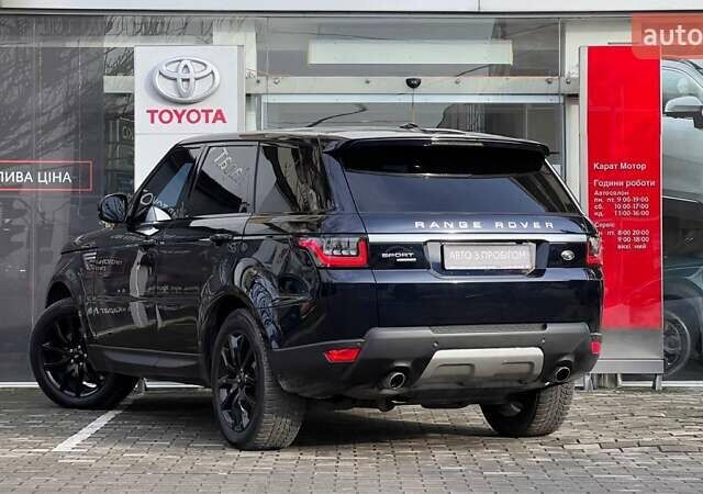 Черный Ленд Ровер Рендж Ровер Спорт, объемом двигателя 2.99 л и пробегом 226 тыс. км за 30751 $, фото 1 на Automoto.ua