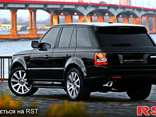 Чорний Ленд Ровер Range Rover Sport, об'ємом двигуна 3 л та пробігом 137 тис. км за 18700 $, фото 2 на Automoto.ua