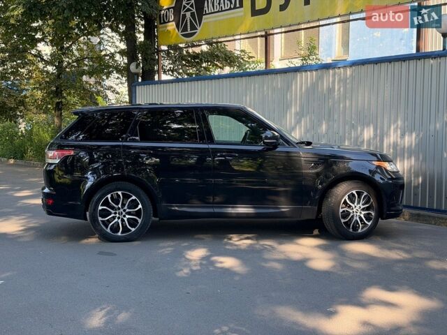 Чорний Ленд Ровер Range Rover Sport, об'ємом двигуна 3 л та пробігом 164 тис. км за 21000 $, фото 10 на Automoto.ua