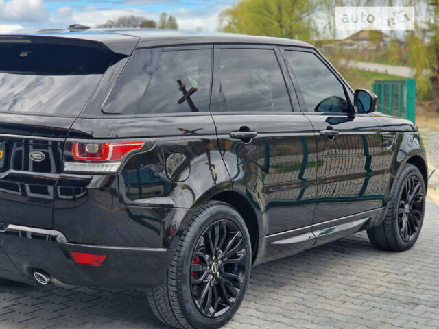 Чорний Ленд Ровер Range Rover Sport, об'ємом двигуна 3 л та пробігом 186 тис. км за 26900 $, фото 6 на Automoto.ua