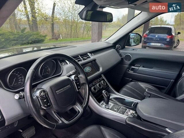 Чорний Ленд Ровер Range Rover Sport, об'ємом двигуна 3 л та пробігом 128 тис. км за 25500 $, фото 12 на Automoto.ua