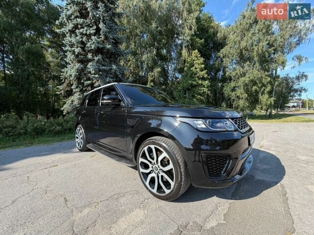 Чорний Ленд Ровер Range Rover Sport, об'ємом двигуна 2.99 л та пробігом 210 тис. км за 27000 $, фото 6 на Automoto.ua