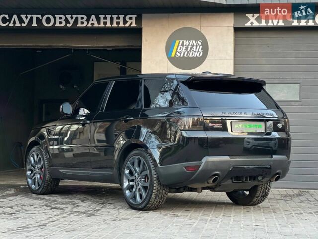 Чорний Ленд Ровер Range Rover Sport, об'ємом двигуна 5 л та пробігом 170 тис. км за 21900 $, фото 9 на Automoto.ua
