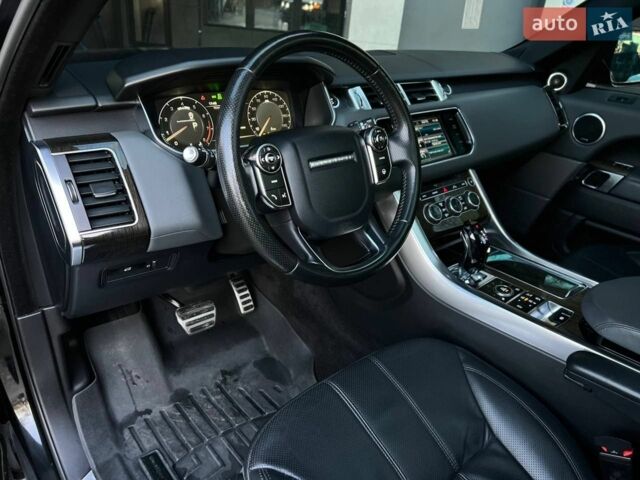 Чорний Ленд Ровер Range Rover Sport, об'ємом двигуна 5 л та пробігом 170 тис. км за 21900 $, фото 11 на Automoto.ua