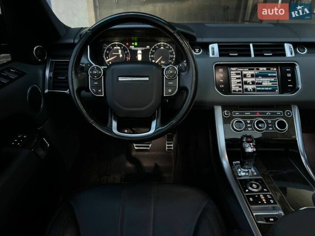 Чорний Ленд Ровер Range Rover Sport, об'ємом двигуна 5 л та пробігом 170 тис. км за 21900 $, фото 16 на Automoto.ua