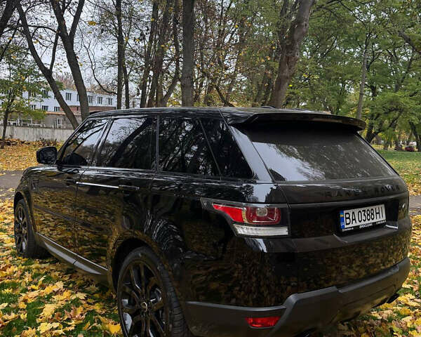 Черный Ленд Ровер Рендж Ровер Спорт, объемом двигателя 3 л и пробегом 185 тыс. км за 30999 $, фото 3 на Automoto.ua