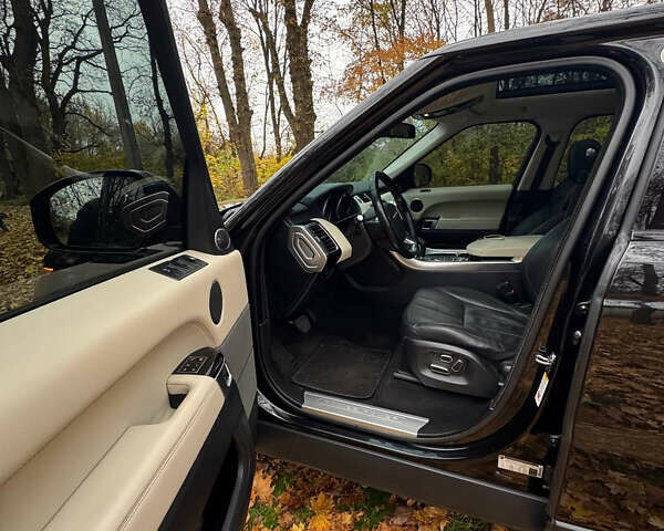 Черный Ленд Ровер Рендж Ровер Спорт, объемом двигателя 3 л и пробегом 185 тыс. км за 30999 $, фото 8 на Automoto.ua