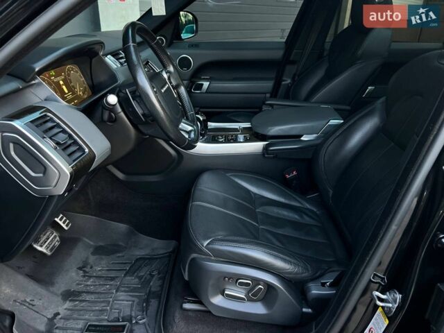 Чорний Ленд Ровер Range Rover Sport, об'ємом двигуна 5 л та пробігом 170 тис. км за 21900 $, фото 10 на Automoto.ua