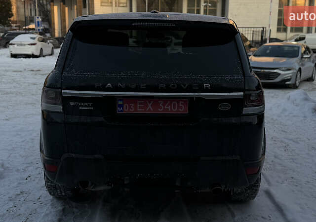 Чорний Ленд Ровер Range Rover Sport, об'ємом двигуна 3 л та пробігом 250 тис. км за 19000 $, фото 4 на Automoto.ua